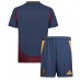 Camisa de time de futebol AS Roma Replicas 3º Equipamento Infantil 2024-25 Manga Curta (+ Calças curtas)